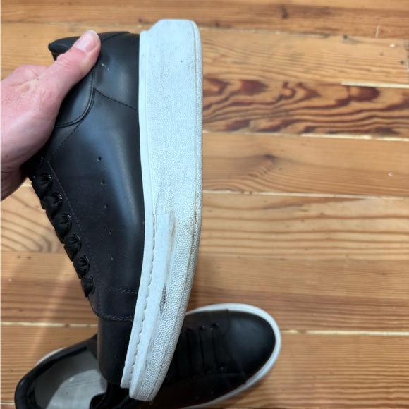 Alexander McQueen Women’s Black and White Sneakers